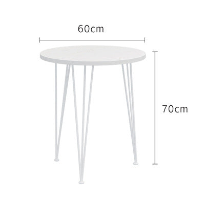 北歐奶茶甜品店桌椅組合網紅大理石小方桌小圓桌ins休閒風格桌椅 - luxhkhome