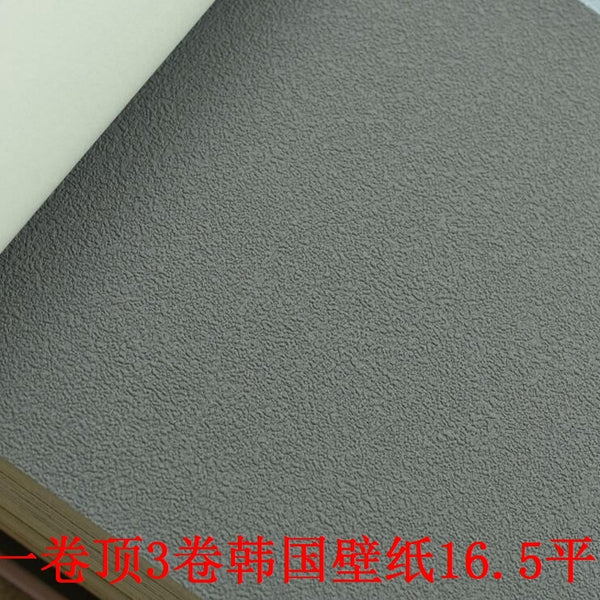 韓國壁紙 LG植物環保 北歐淡藍色純白色 奶灰色灰黑色啞光水泥59 - luxhkhome