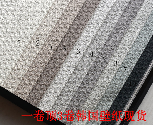韓國壁紙 LG玉米澱粉植物中藥 純色亞麻褶皺麻袋紋理 003現貨 - luxhkhome