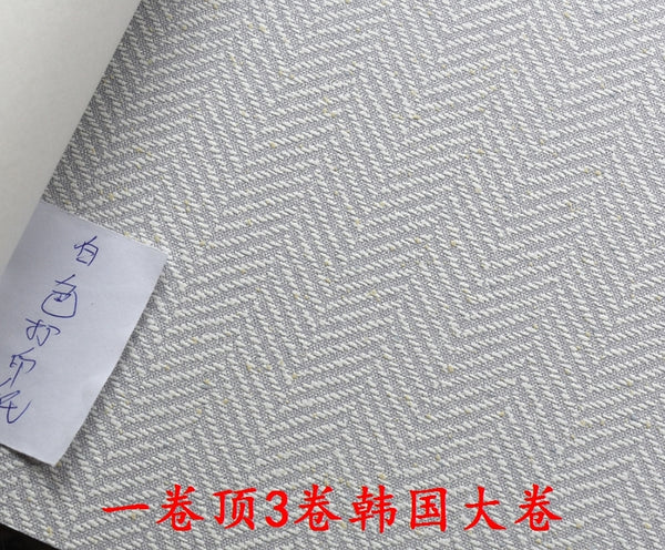 韓國壁紙 LG玉米植物澱粉 韓式日式亞麻布紋 仿真布藝布紋榻榻米 - luxhkhome