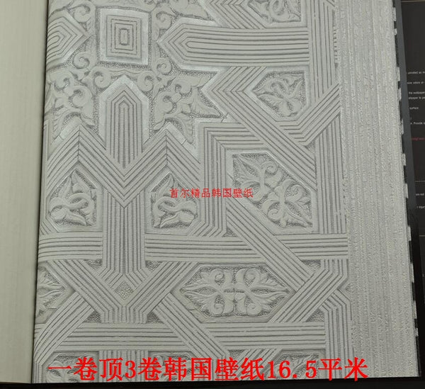 韓國壁紙16.5平 LG植物環保 復古歐式 簡歐歐式大馬士革122現貨 - luxhkhome