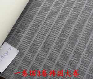 韓國壁紙 LG玉米植物澱粉 北歐現代豎條條紋 浮雕立體條紋70 - luxhkhome